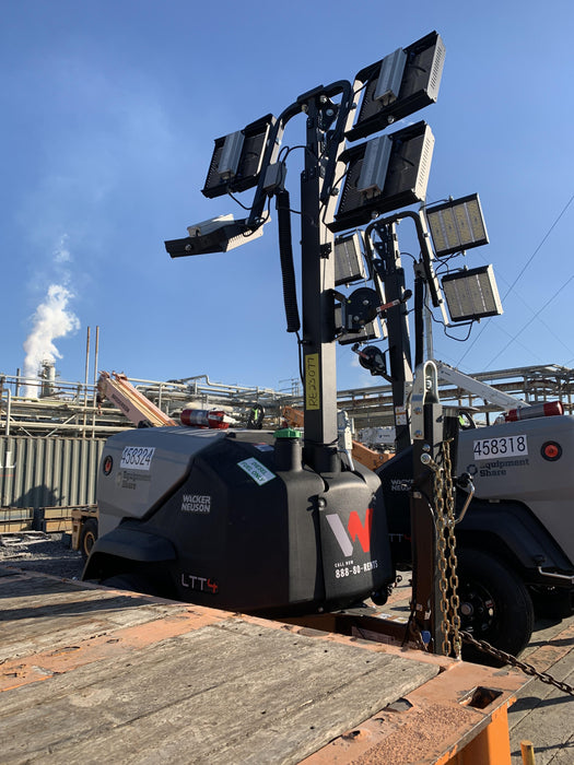 2024 Wacker Neuson LTT4 Diesel, Kohler KDW702, Deep Sea Controller, Auto Start, LED 320W, Bypass Outlet, T3