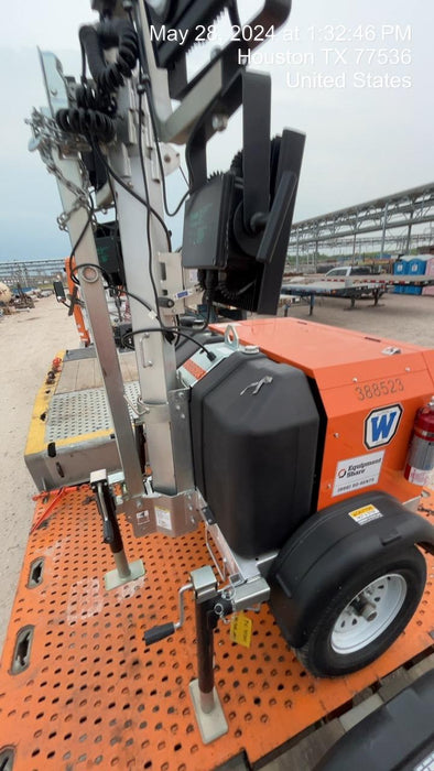 2024 Wanco WLTT-4MM4K Diesel, Deep Sea Controller, Shore Power Plug, Auto Start, (4) 350W LED Floodlights, 4kW Generator, 60 Gal Fuel Tank, 2" Ball, T3