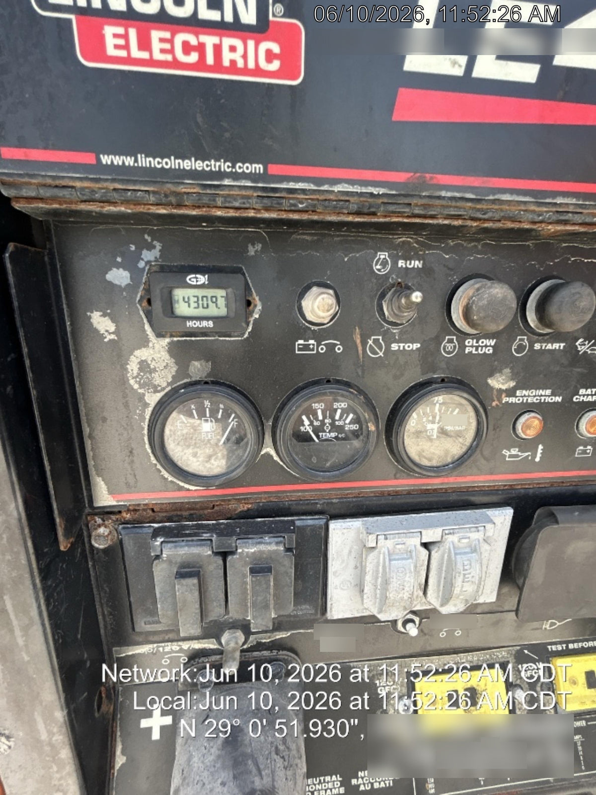 2022 Lincoln Electric LE400 Kubota V1505, Trlr, Cable Rack, Light Kit, ES Decals, T3