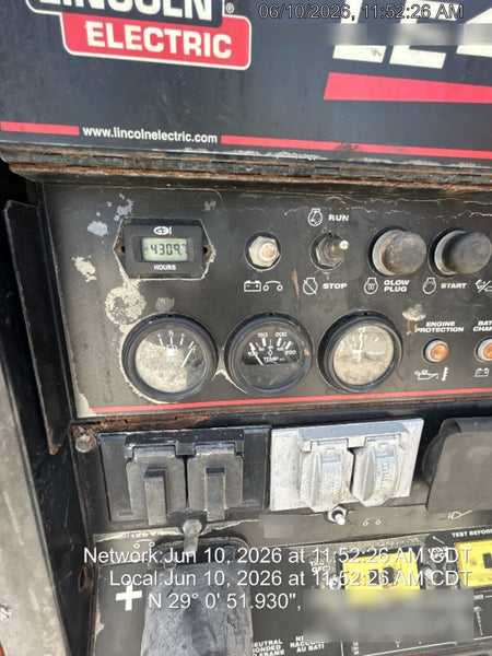 2022 Lincoln Electric LE400 Kubota V1505, Trlr, Cable Rack, Light Kit, ES Decals, T3