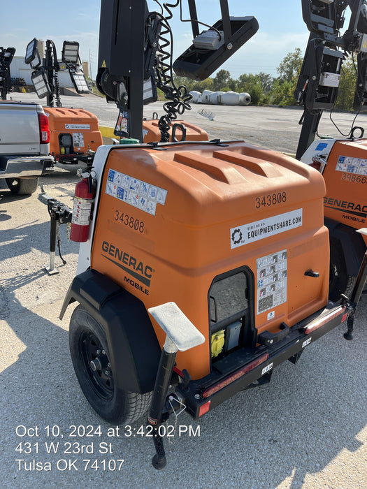 2023 Generac MLT2 Diesel, Flex Switch 120V Input, Powerzone Controller, (4) 320W LED Lights, 4kW Generator, 39.9 Gal Fuel Tank, 2" Ball, T3