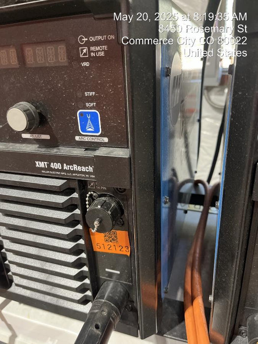 2025 MILLER ELECTRIC XMT 400