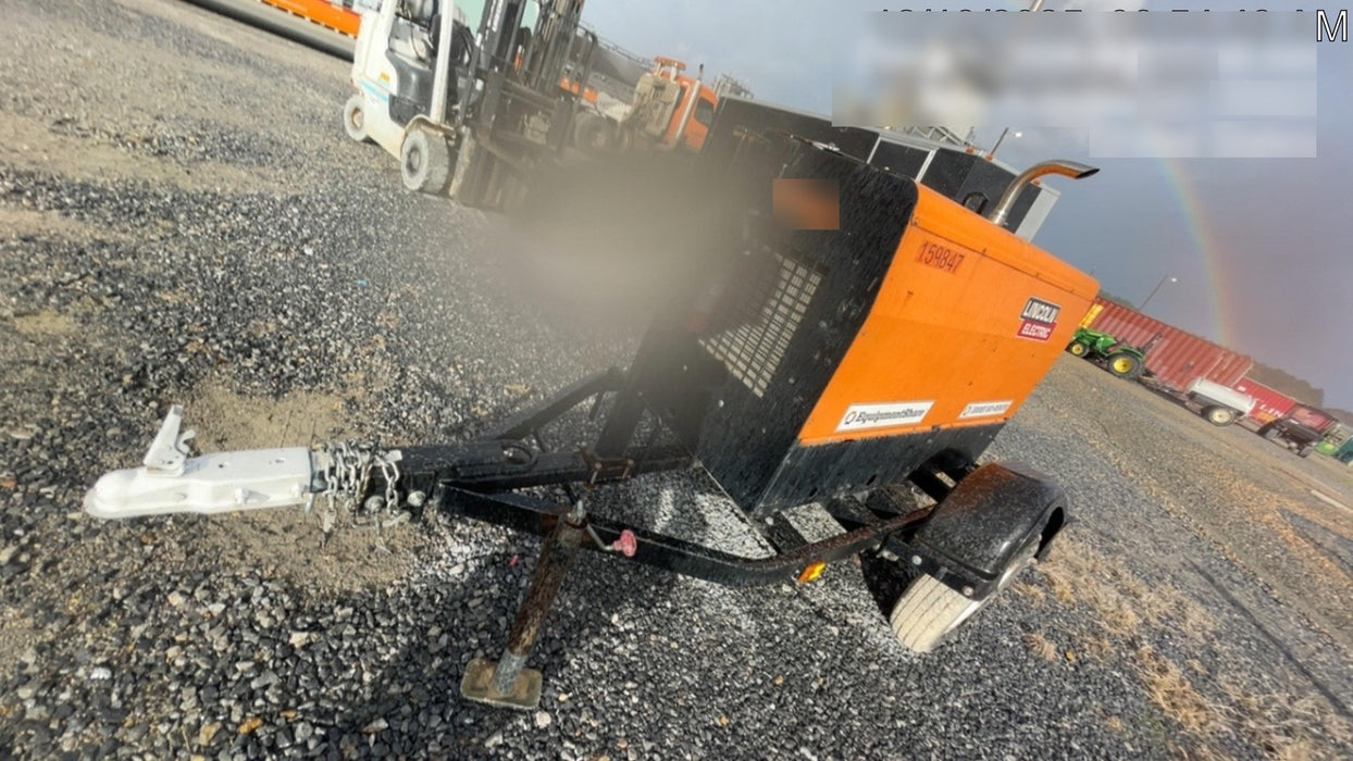 2021 Lincoln Electric Vantage 322 Vantage 322 Ready Pak 3 w/ Decals, ORANGE (includes trailer, cable rack, fender light kit) NO Telematics