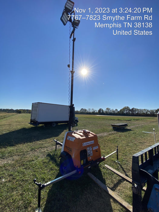 2023 Generac MLT2 Diesel, Flex Switch 120V Input, Powerzone Controller, (4) 320W LED Lights, 4kW Generator, 39.9 Gal Fuel Tank, 2" Ball, T3