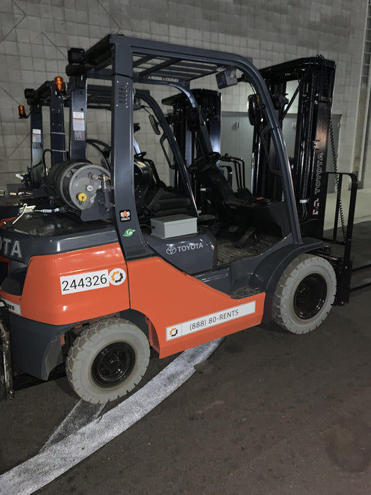 2022 TOYOTA 8FGU25 LP w/ Scale