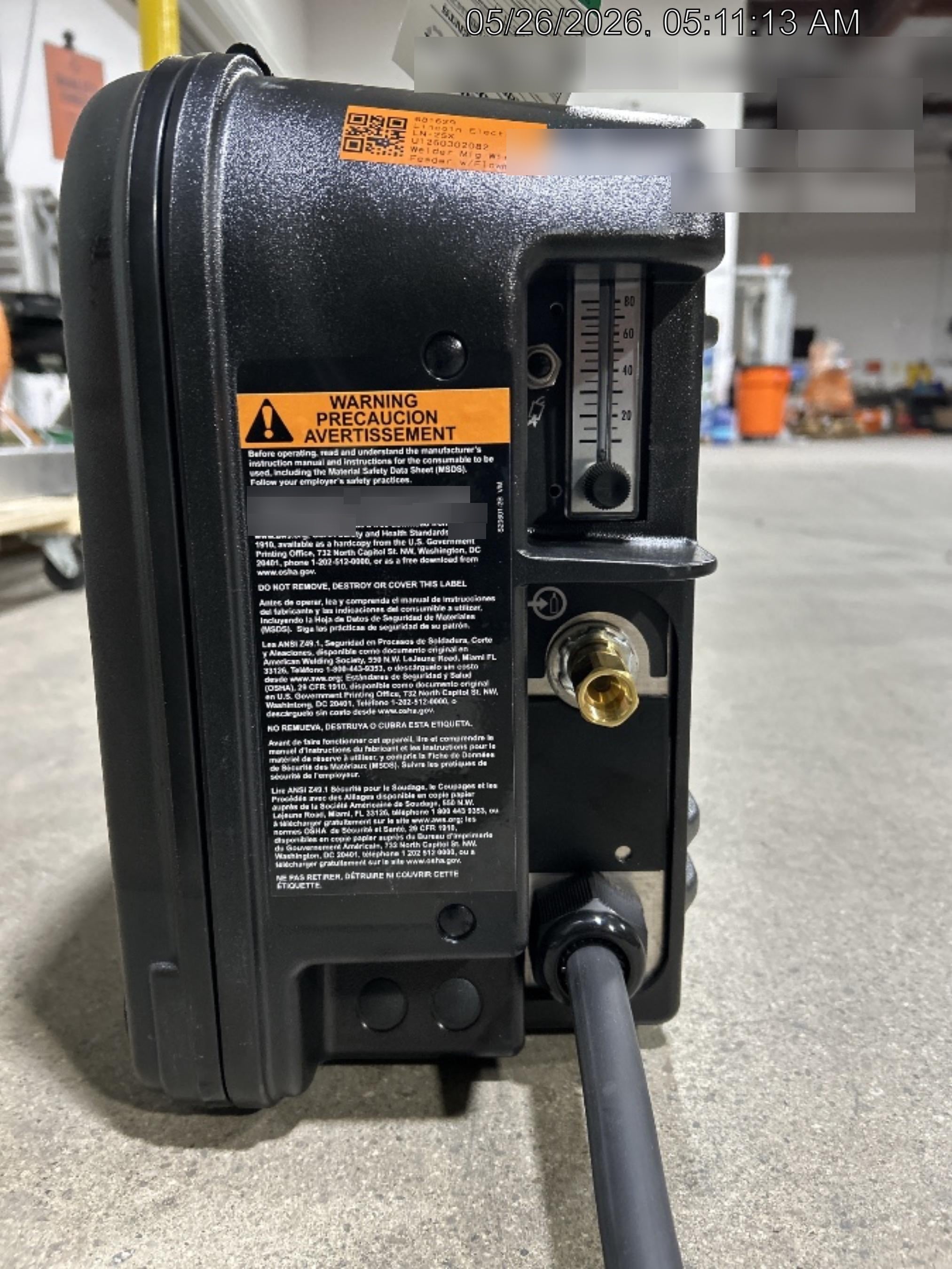 2026 LINCOLN ELECTRIC LN-25X w/Flowmeter