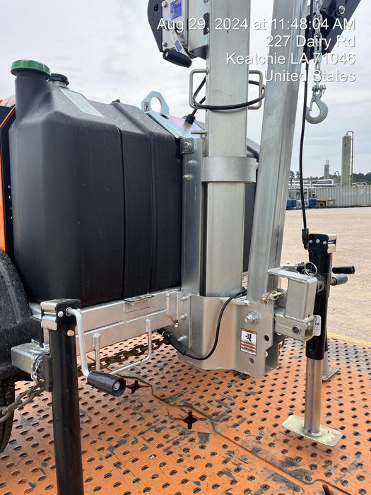 2024 Wanco WLTT-4MM4K Diesel, Deep Sea Controller, Shore Power Plug, Auto Start, (4) 350W LED Floodlights, 4kW Generator, 60 Gal Fuel Tank, 2" Ball, T3