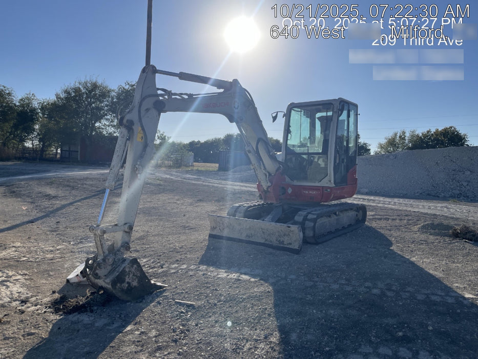 2020 Takeuchi TB250-2C Cab/Heat/Air, Rubber Tracks, Manual TAG QC