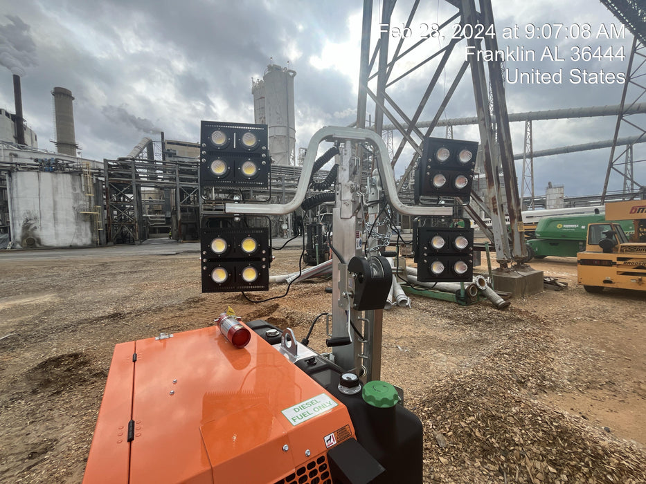 2023 Wanco WLTT-4MM4K Diesel, Deep Sea Controller, Shore Power Plug, Auto Start, (4) 350W LED Floodlights, 4kW Generator, 60 Gal Fuel Tank, 2" Ball, T3