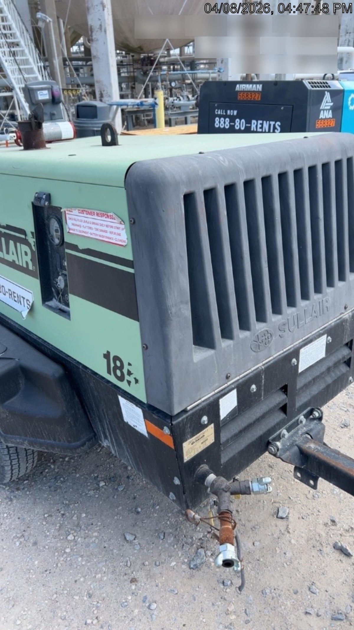 2021 SULLAIR 185D-DPQ KU4F