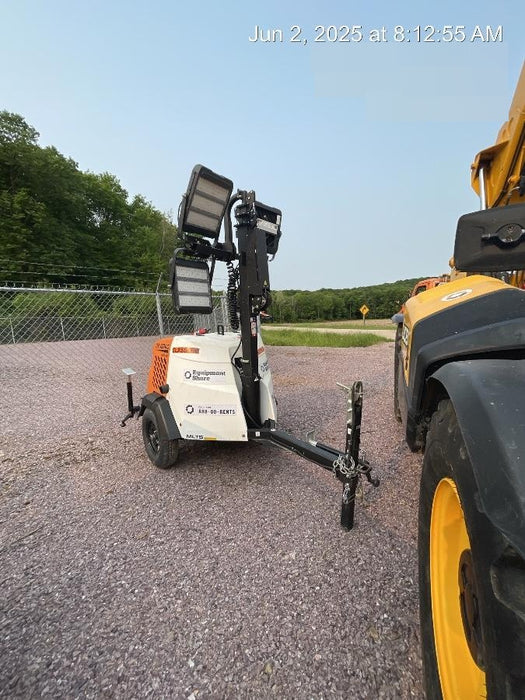 2024 Generac MLT2 Diesel, Flex Switch 120V Input, Powerzone Controller, 
(4) 320W LED Lights, 4kW Generator, 39.9 Gal Fuel Tank, 2" Ball, T3