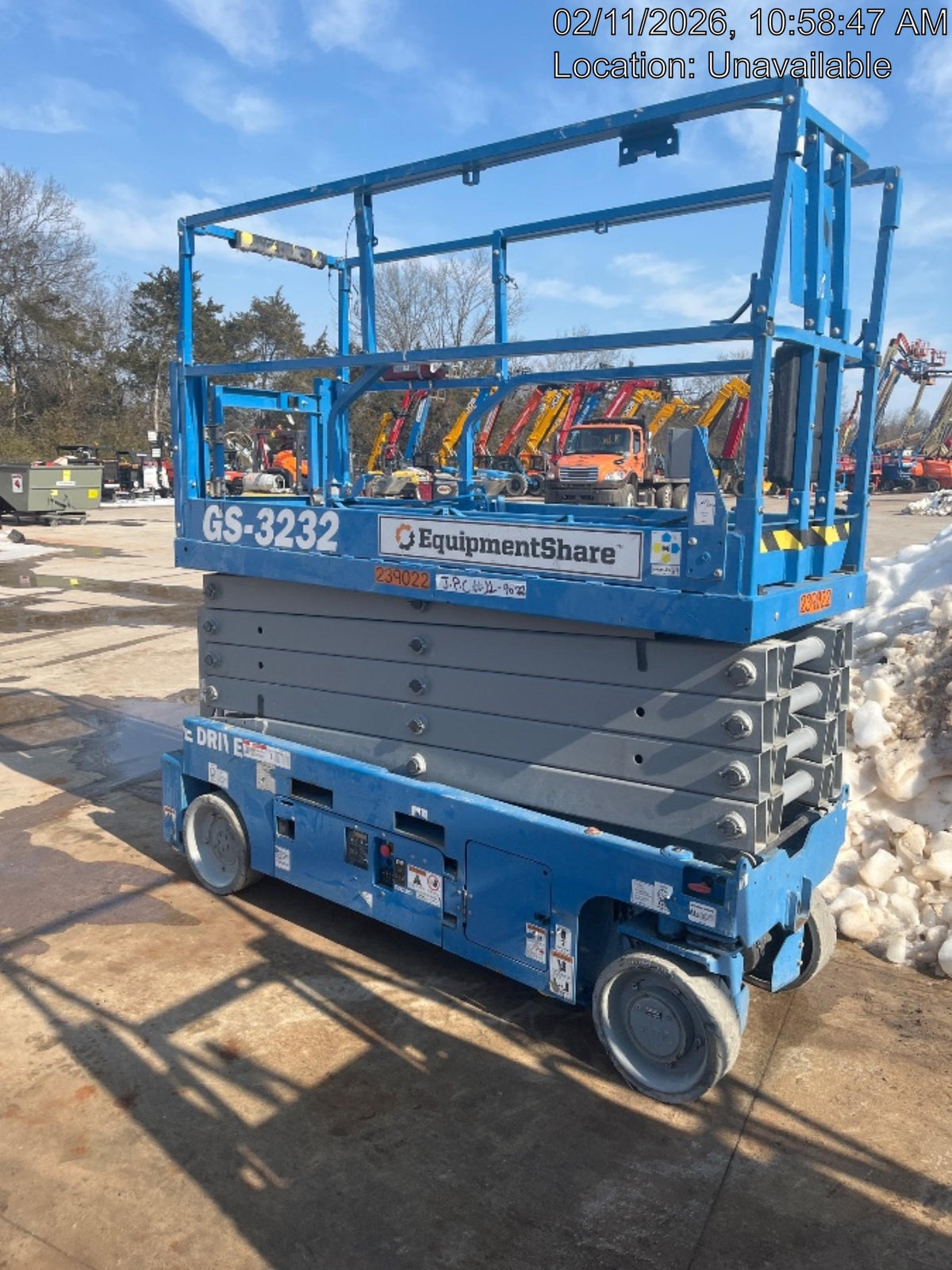 2022 GENIE GS-3232
