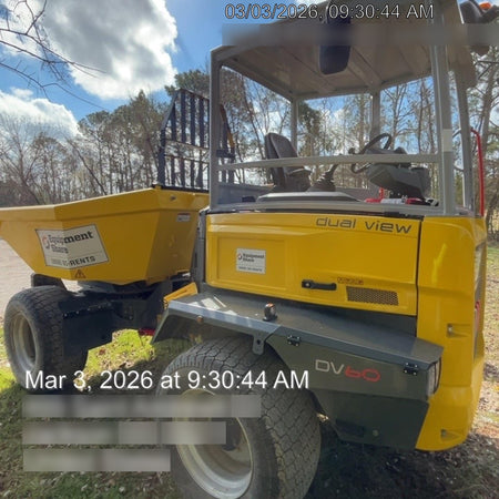 2025 WACKER NEUSON DV603 Canopy Turf Tires