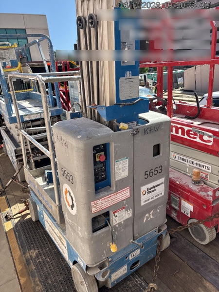 2019 Genie GS-1930 Fixed Rails with Chain Entry