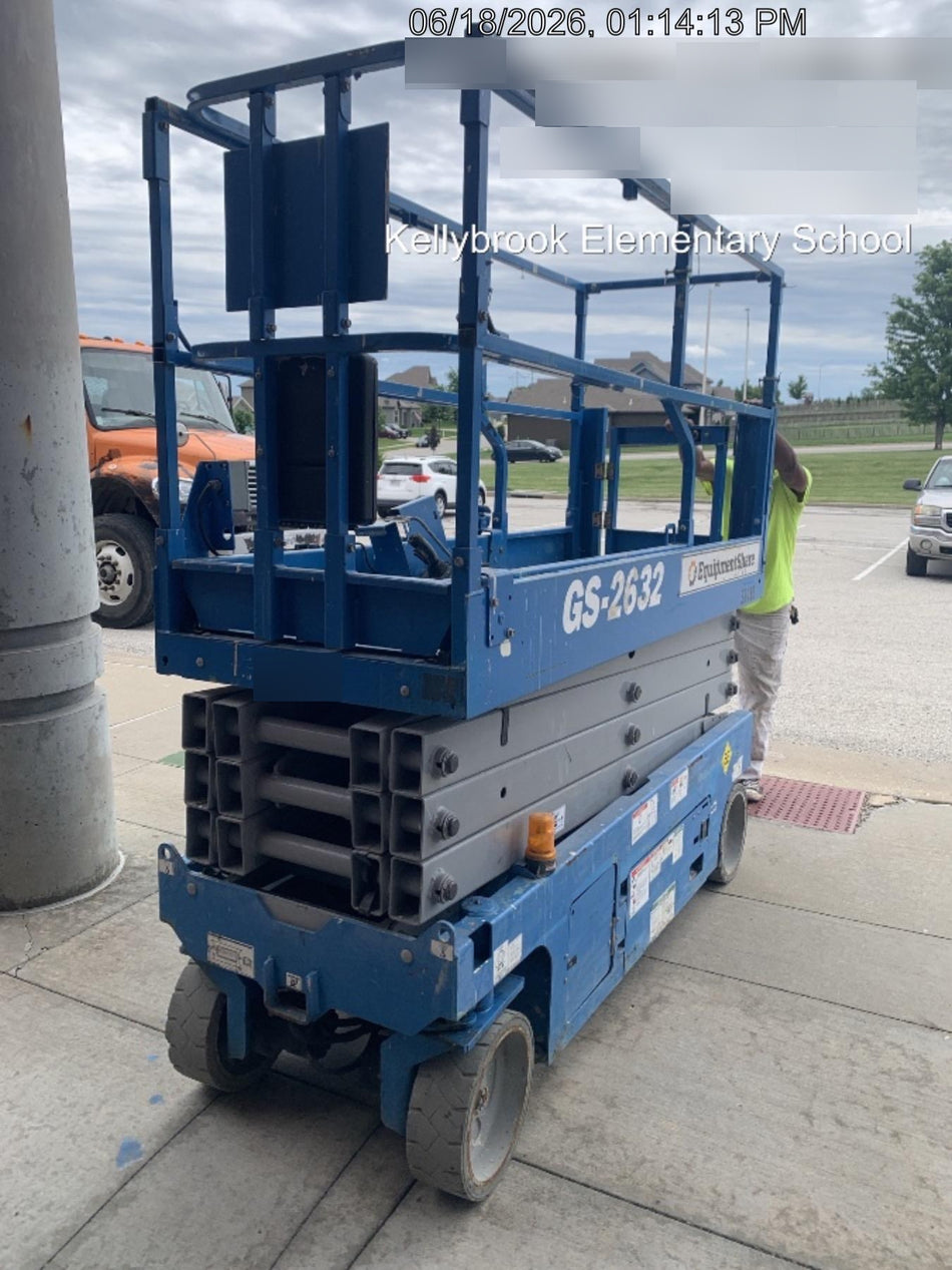 2019 Genie GS-2632 Folding Rails, Swing Gate, EE Rated