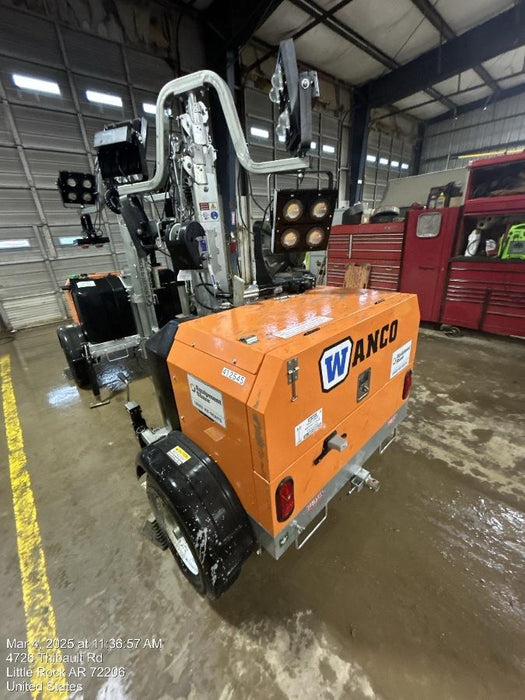 2024 Wanco WLTT-4MM4K Diesel, Deep Sea Controller, Shore Power Plug, Auto Start, (4) 350W LED Floodlights, 4kW Generator, 60 Gal Fuel Tank, 2" Ball, T3