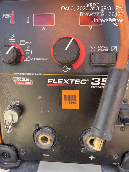 2020 LINCOLN ELECTRIC FLEXTEC 350X