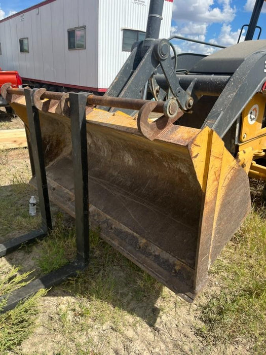 2019 John Deere 310LEP 4WD, Canopy, Standard dipper, ISO Controls, Rear Auxiliary Hydraulics, Manual QC w/Buckets: 12”, 18”, and 24”