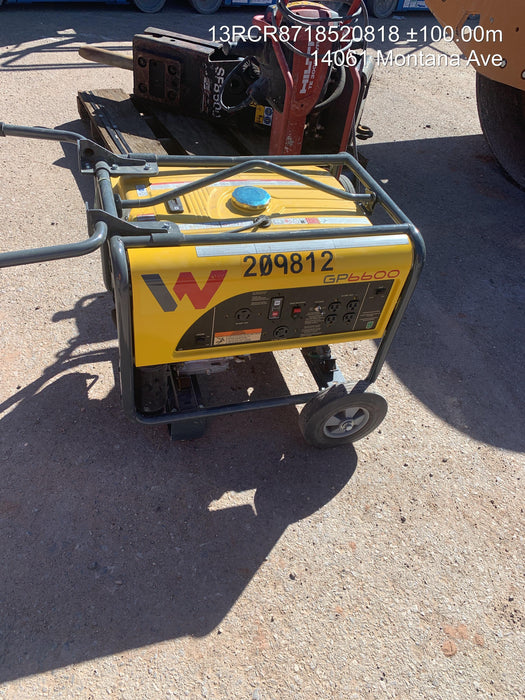 2022 WACKER NEUSON GP6600A