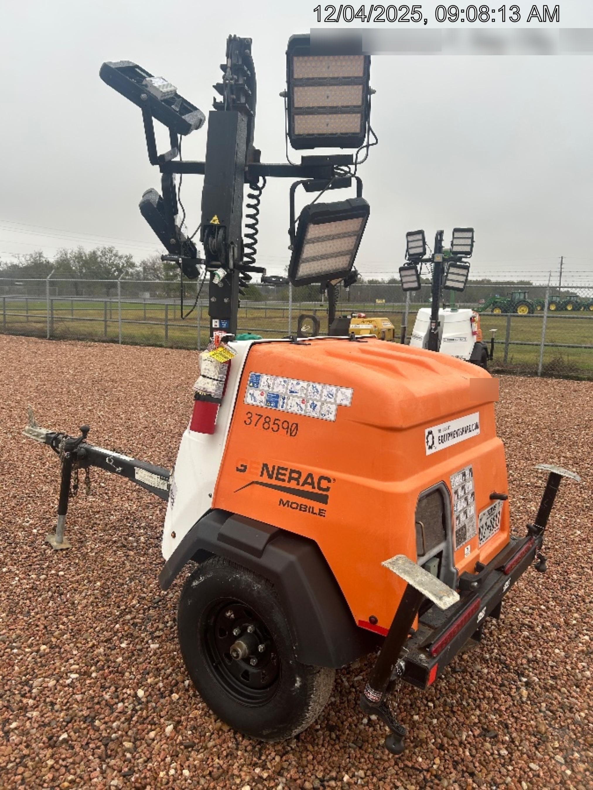 2023 Generac MLT2 Diesel, Flex Switch 120V Input, Powerzone Controller, 
(4) 320W LED Lights, 4kW Generator, 39.9 Gal Fuel Tank, 2" Ball, T3