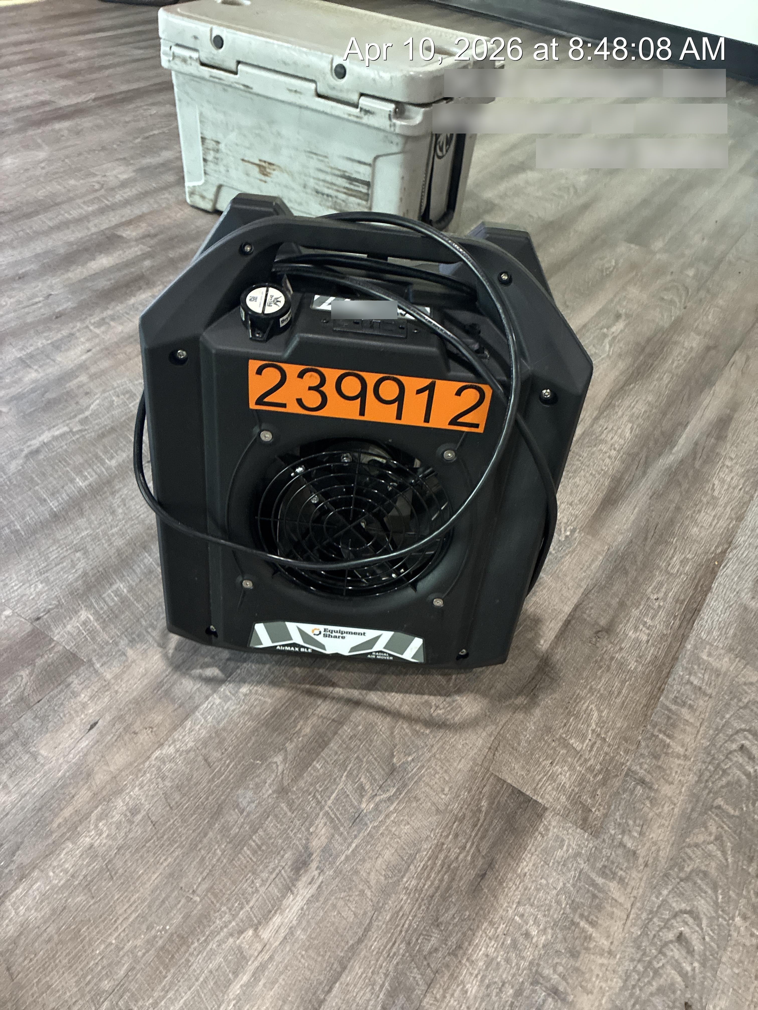 2022 PHOENIX AirMAX Radial Air Mover