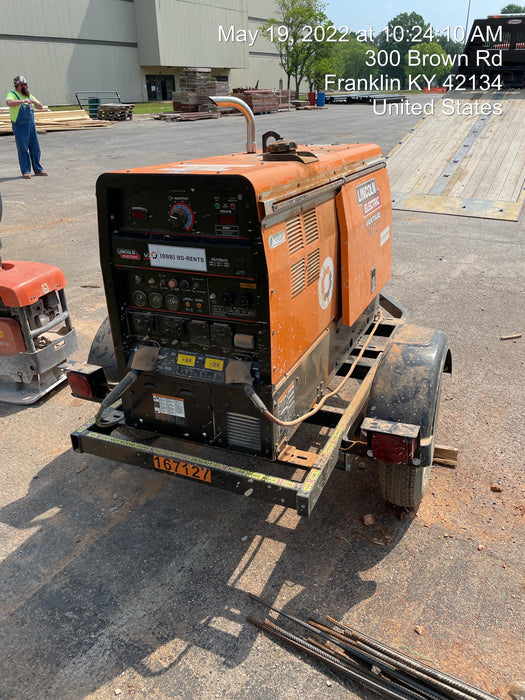 2021 Lincoln Electric Vantage 322 Vantage 322 Ready Pak 3 w/ Decals, ORANGE (includes trailer, cable rack, fender light kit) NO Telematics