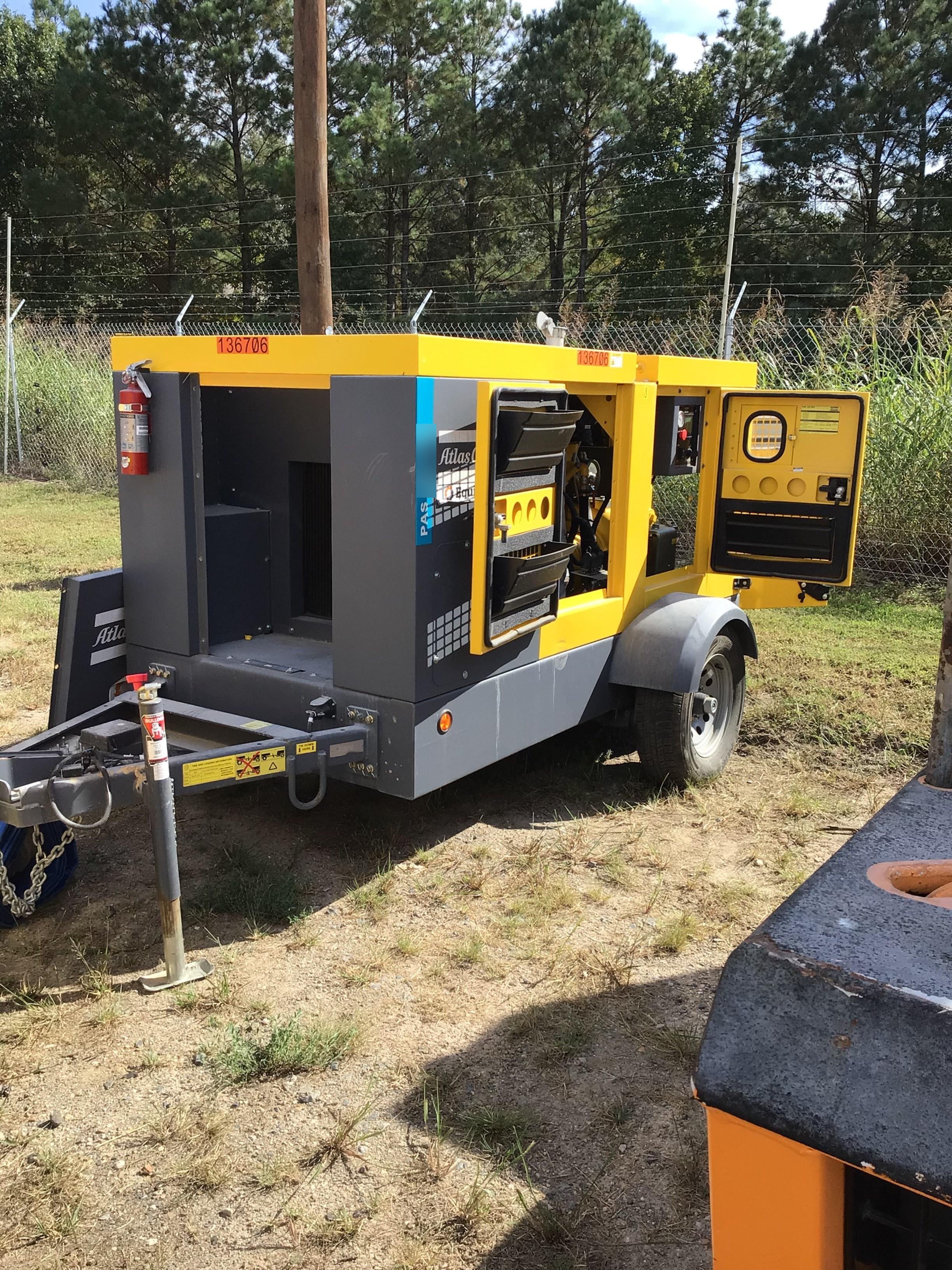 2021 ATLAS COPCO PAS 150 HF CS Enclosed