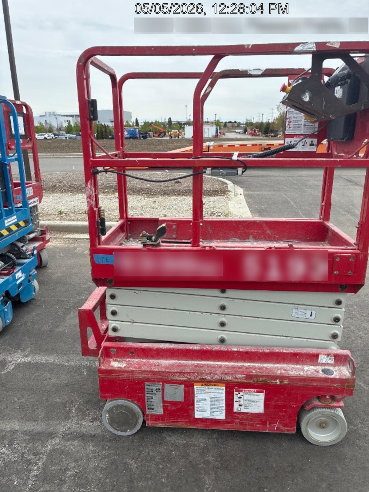 2017 MEC 1330SE 13' Scissor Lift w/2 Year Full Extended Warranty