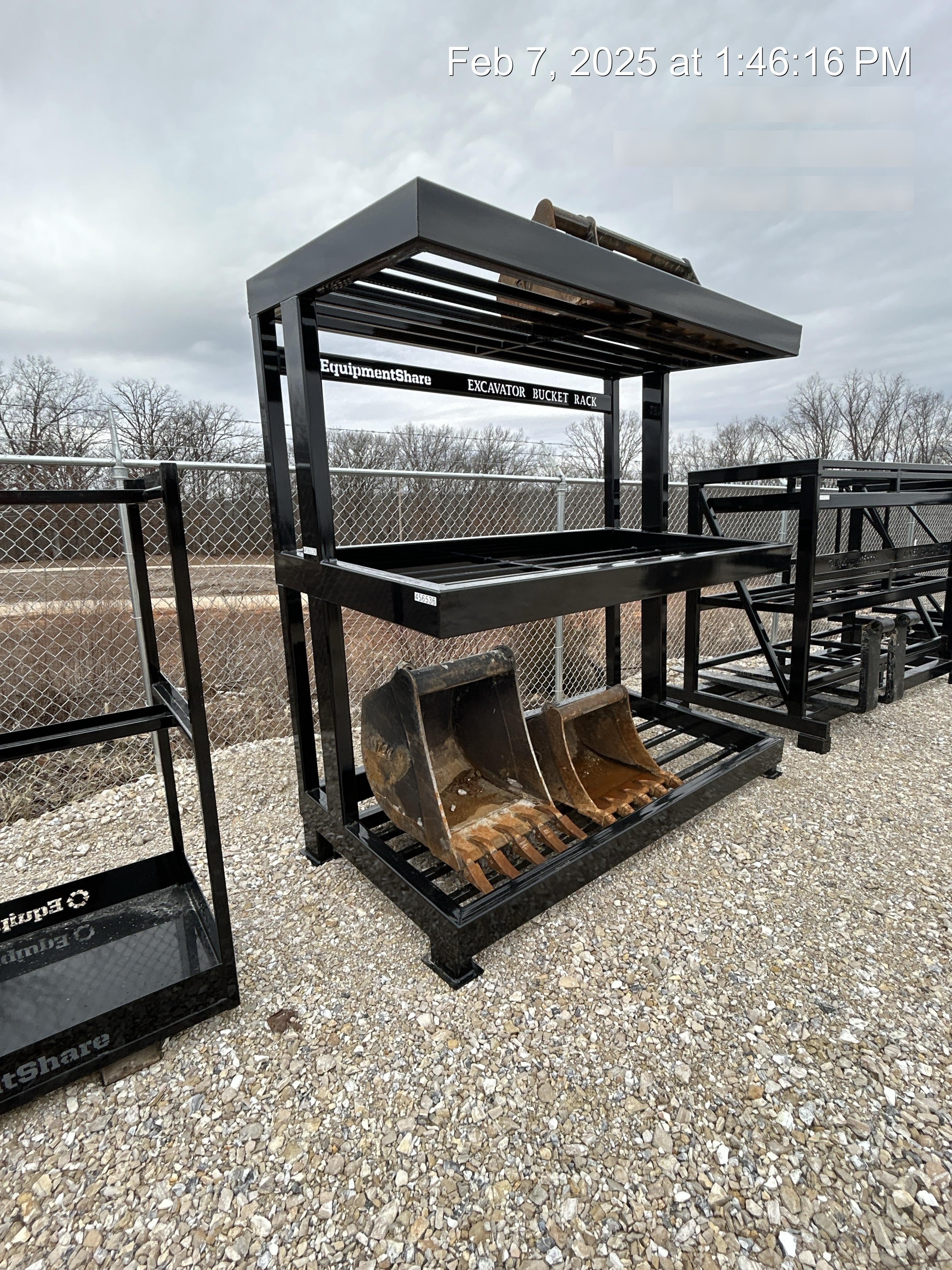 2024 FLUID POWER SUPPORT Excavator Bucket Rack