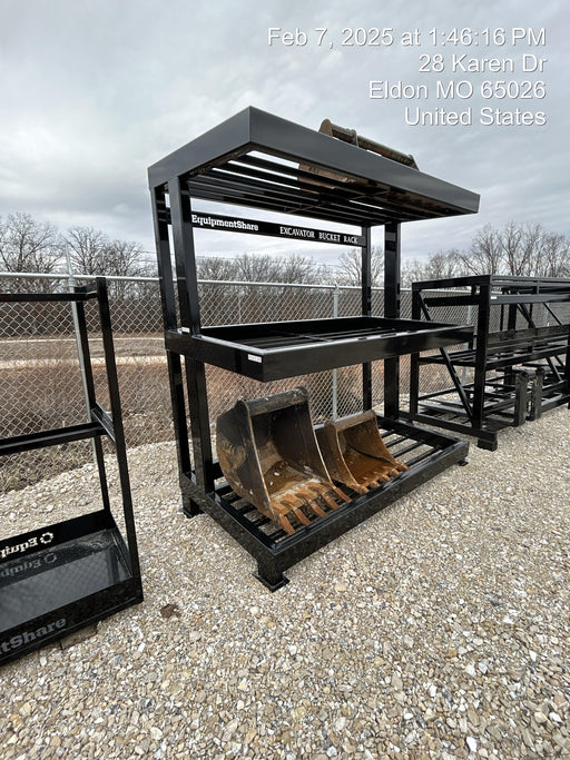 2024 FLUID POWER SUPPORT Excavator Bucket Rack