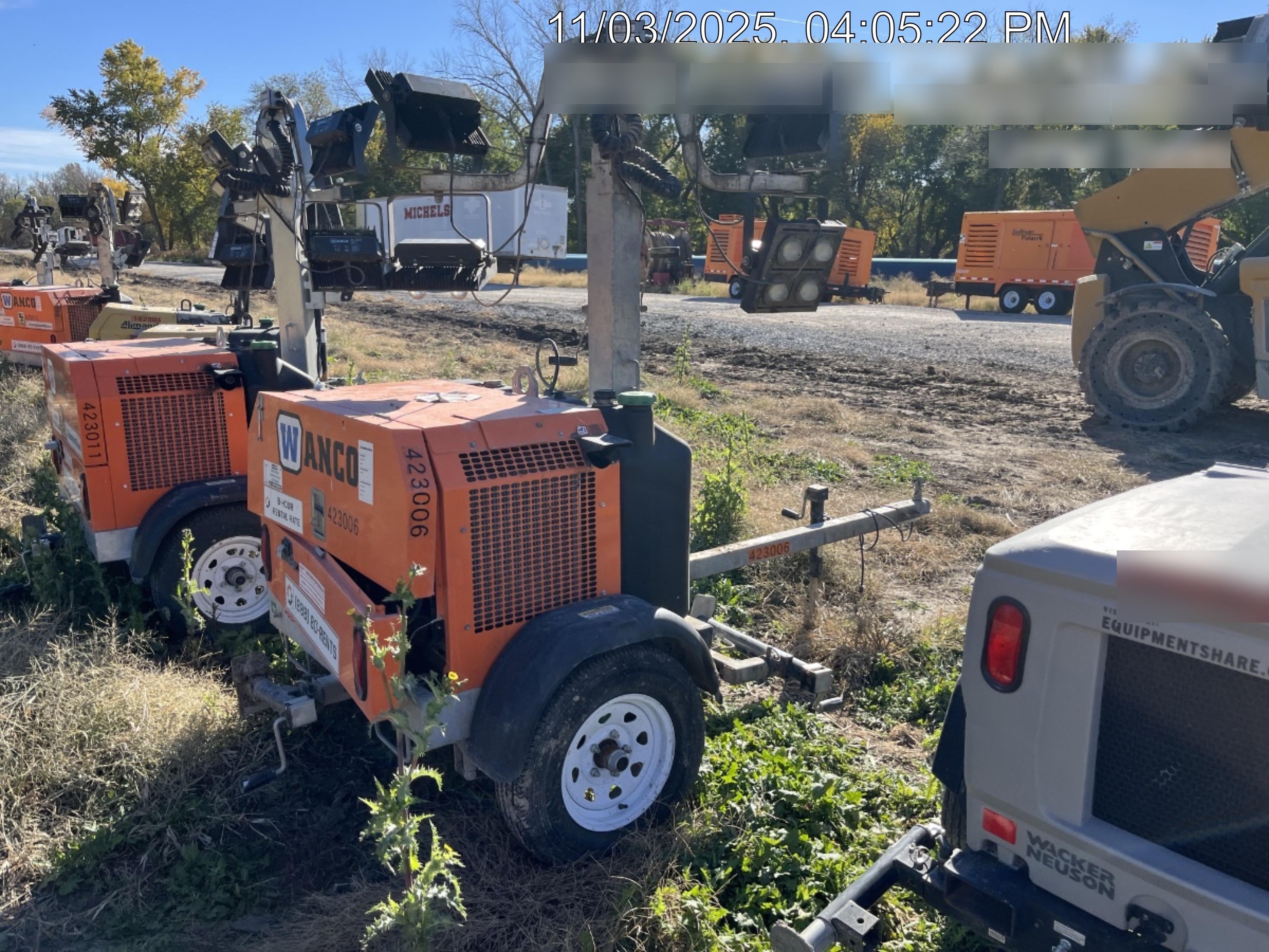 2024 Wanco WLTT-4MM4K Diesel, Deep Sea Controller, Shore Power Plug, Auto Start, (4) 350W LED Floodlights, 4kW Generator, 60 Gal Fuel Tank, 2" Ball, T3