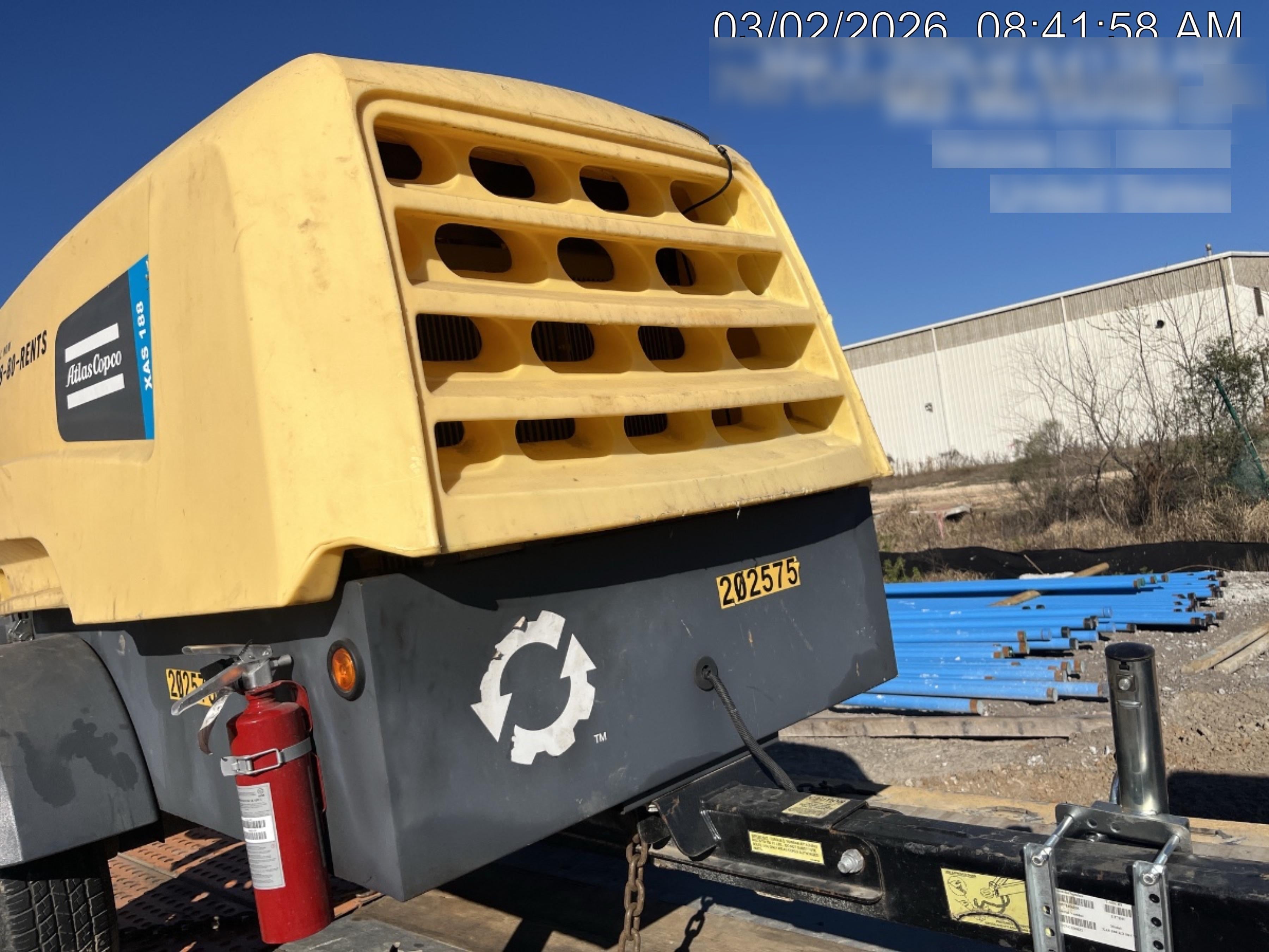 2022 ATLAS COPCO XAS188 CWK