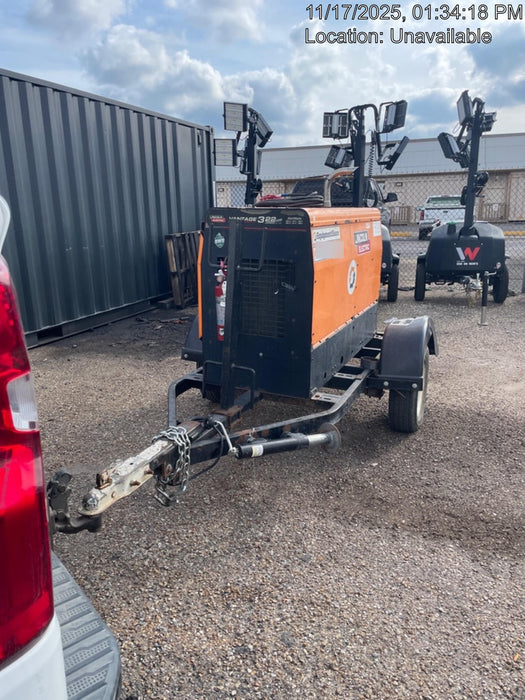 2021 Lincoln Electric Vantage 322 Vantage 322 Ready Pak 3 w/ Decals, ORANGE (includes trailer, cable rack, fender light kit) NO Telematics