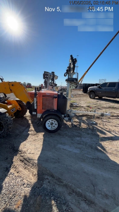 2024 Wanco WLTT-4MM4K Diesel, Deep Sea Controller, Shore Power Plug, Auto Start, (4) 350W LED Floodlights, 4kW Generator, 60 Gal Fuel Tank, 2" Ball, T3