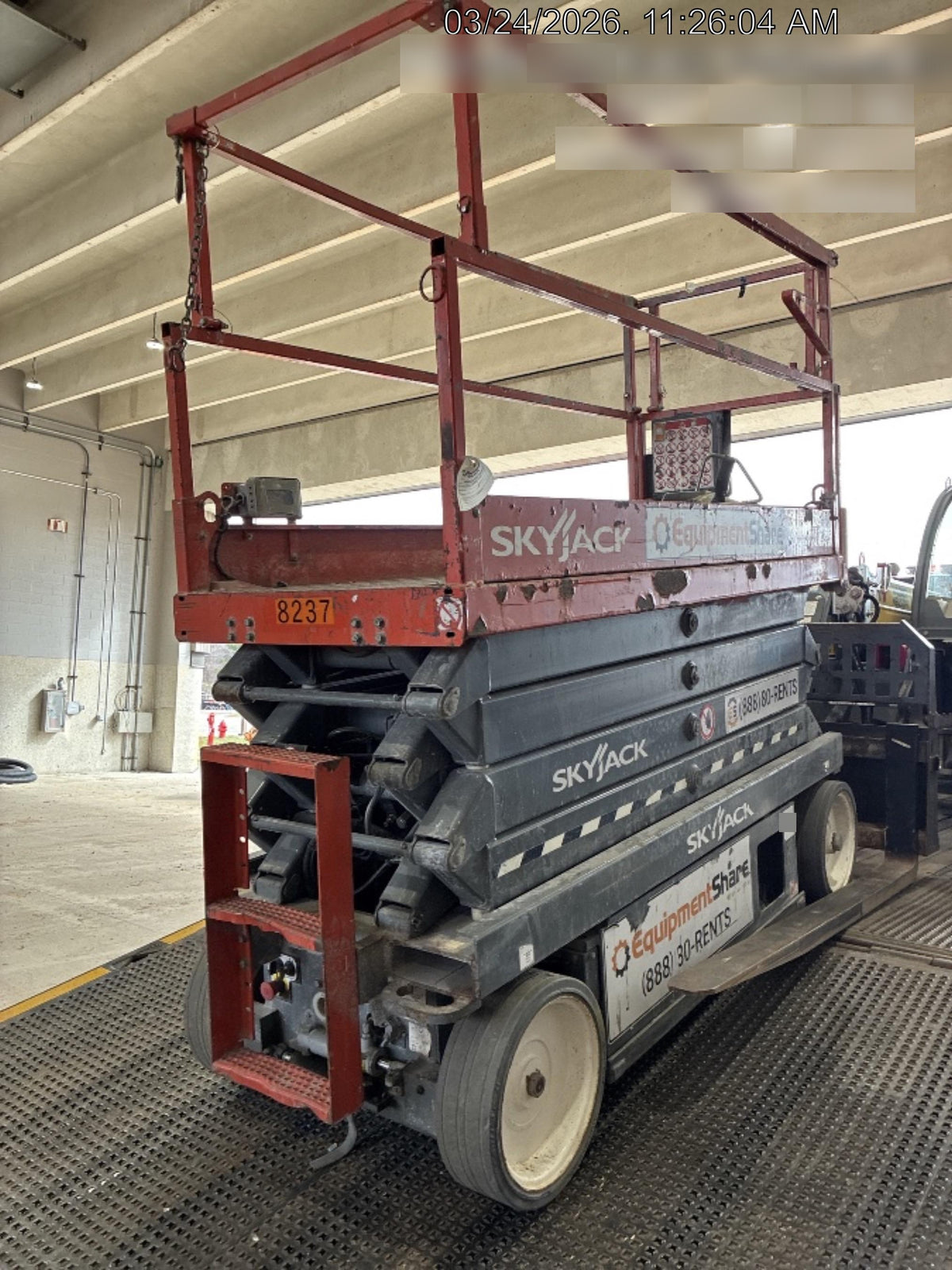 2018 Skyjack SJIII-3226 Skyjack SJIII3226 Scissor Lift w/Trojan Batteries
