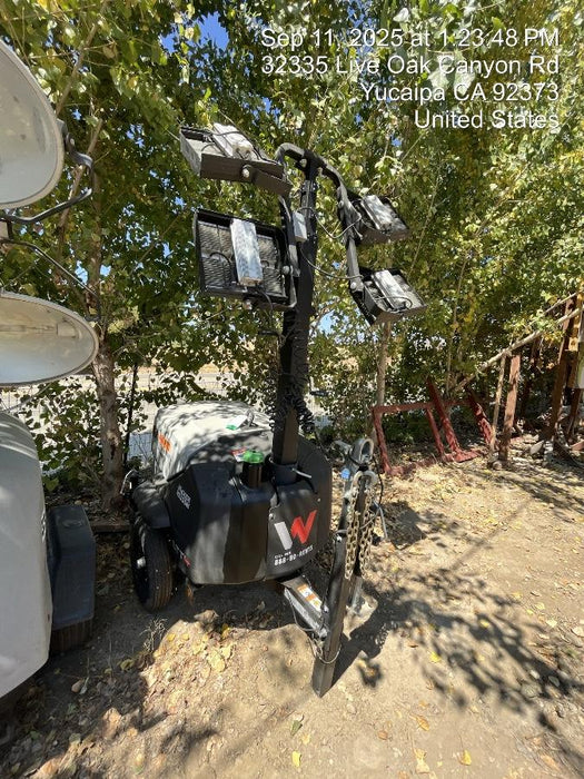 2024 Wacker Neuson LTT4 Diesel, Kohler KDW702, Deep Sea Controller, Auto Start, LED 320W, Bypass Outlet, T3