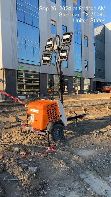 2024 Generac MLT2 Diesel, Flex Switch 120V Input, Powerzone Controller, 
(4) 320W LED Lights, 4kW Generator, 39.9 Gal Fuel Tank, 2" Ball, T3