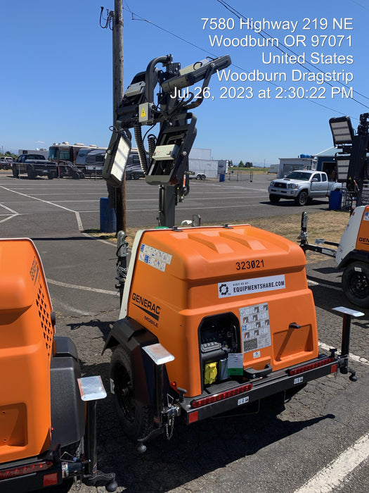 2023 Generac MLT2 Diesel, Flex Switch 120V Input, Powerzone Controller, (4) 320W LED Lights, 4kW Generator, 39.9 Gal Fuel Tank, 2" Ball, T3