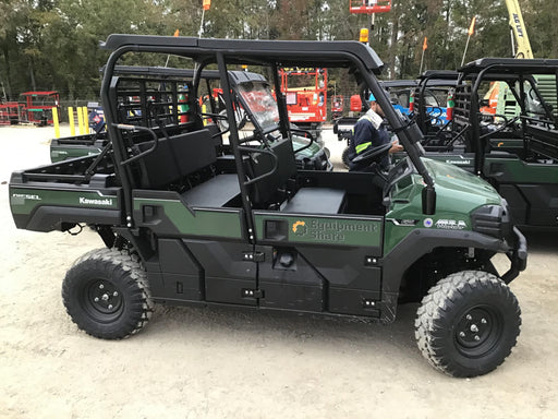 2019 Kawasaki Mule PRO-DXT Standard Options, Backup Alarm, Beacon, Plastic Hard Top, Poly Windshield, Horn Kit