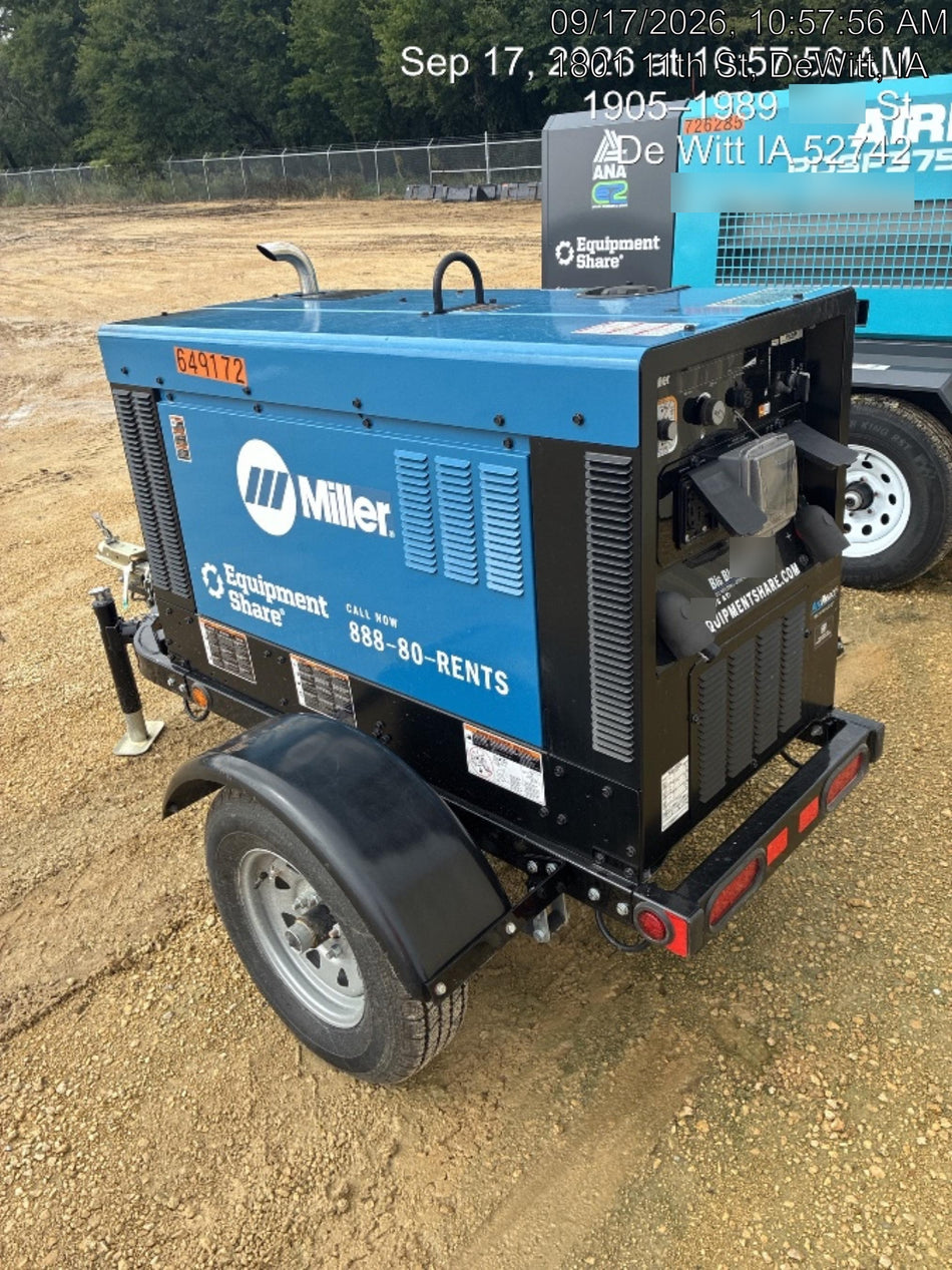 2026 MILLER ELECTRIC BIG BLUE 400