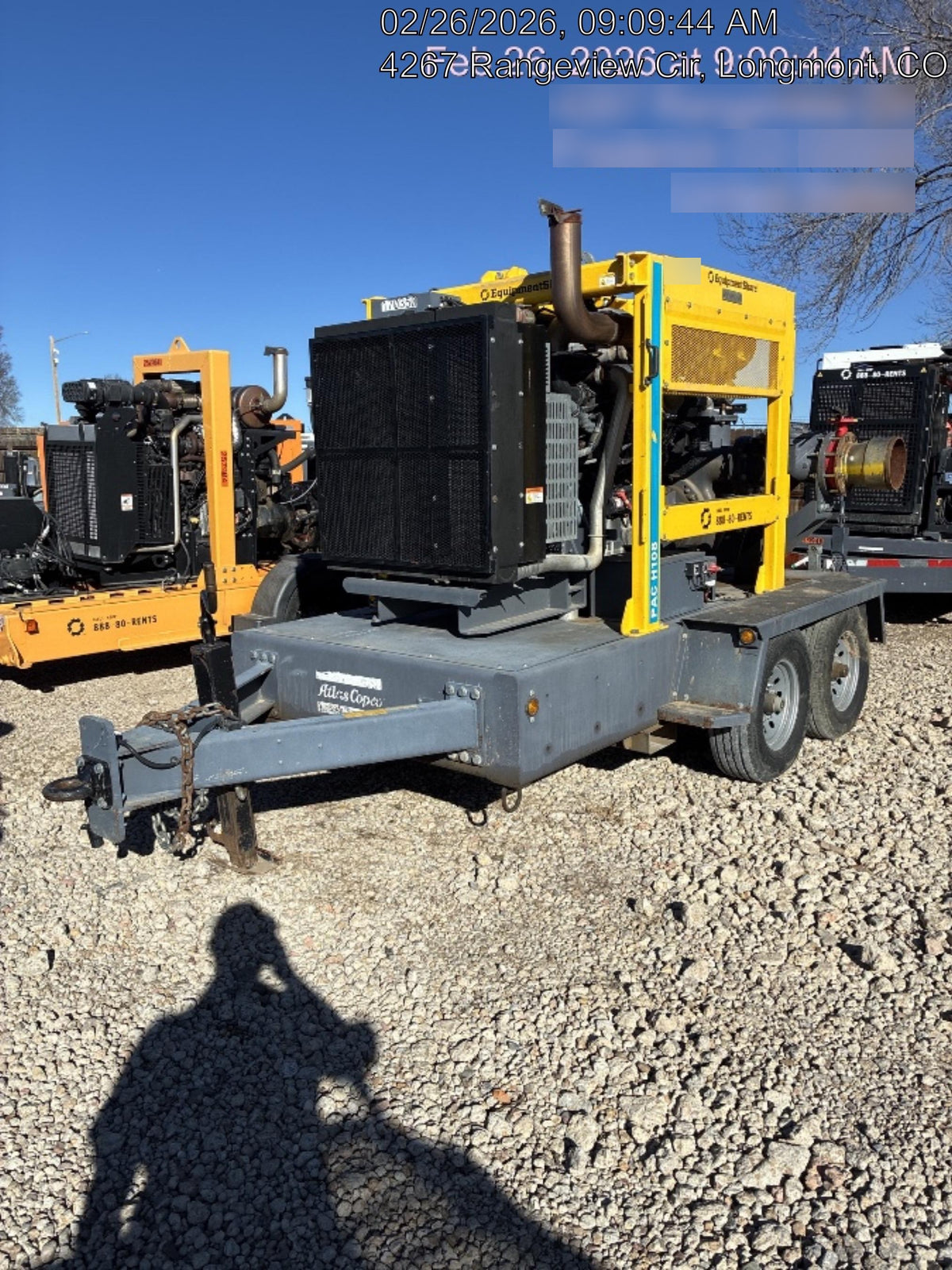 2021 ATLAS COPCO PAC H108 JD