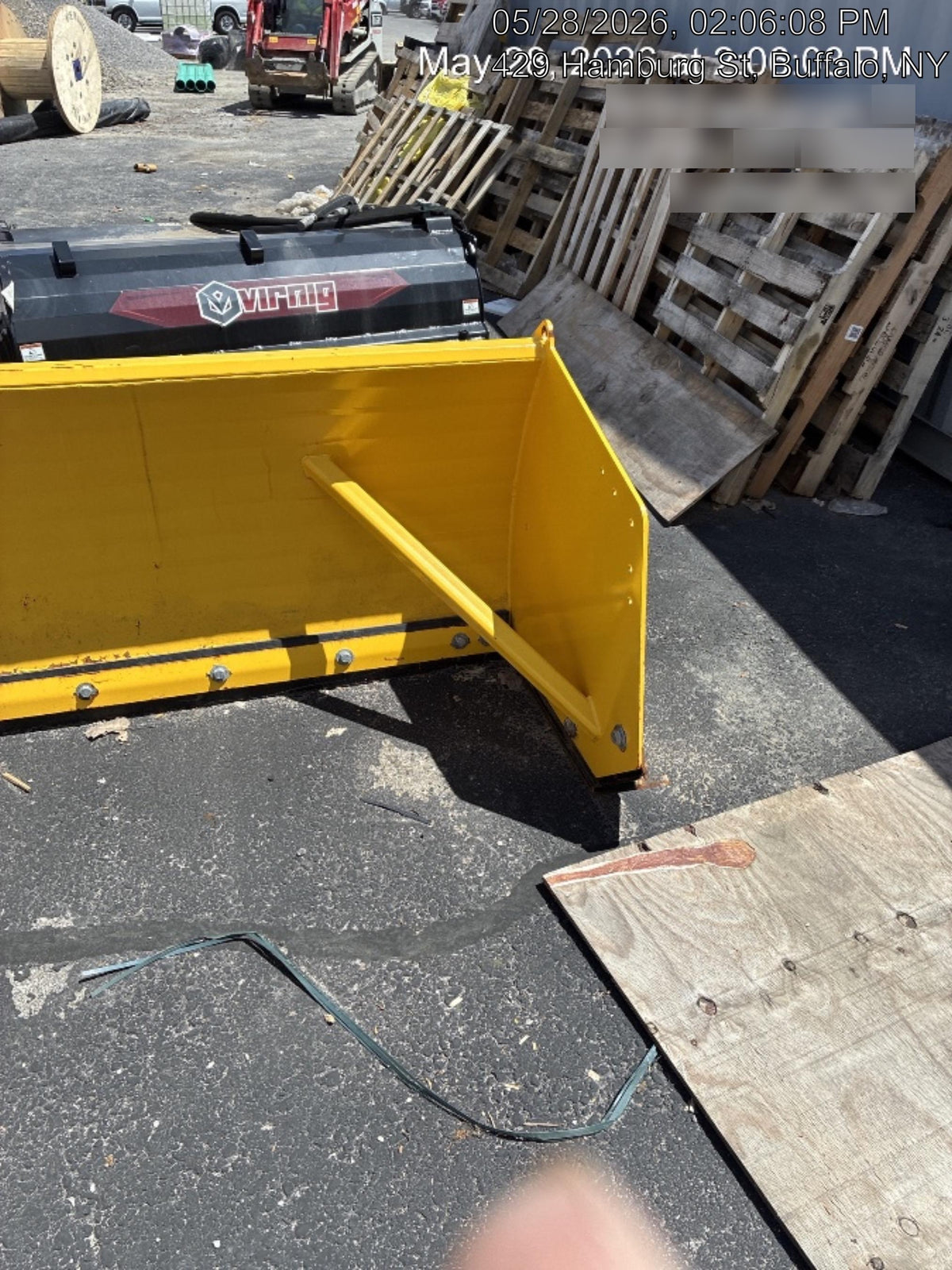 2025 ZM INDUSTRIES 8' Snow Pusher - ZM