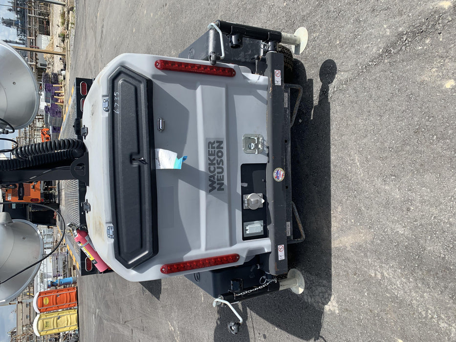 2019 Wacker Neuson LTV6L-MH Wacker Neuson LTV6L Mobile Light Tower w/Fuel Level Sensor Installed
