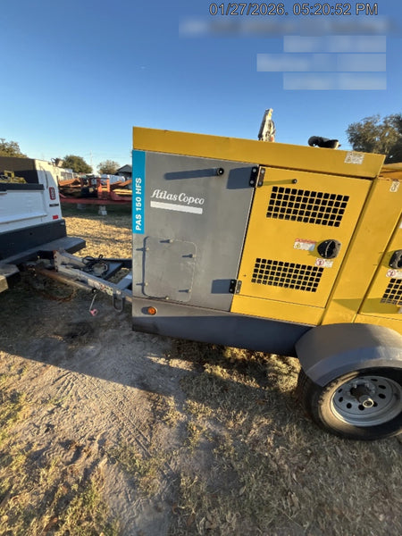 2020 ATLAS COPCO PAS 150 HF CS Enclosed
