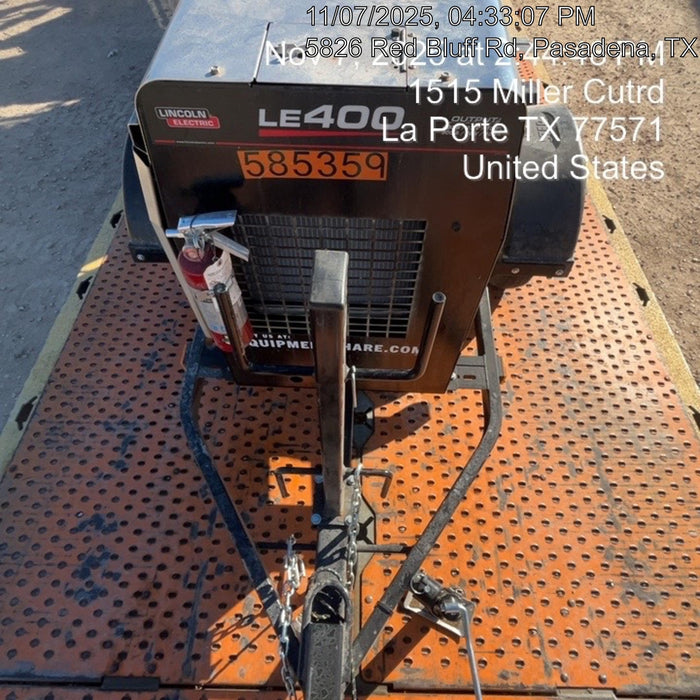 2025 LINCOLN ELECTRIC LE400