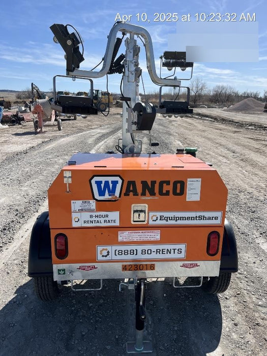 2024 Wanco WLTT-4MM4K Diesel, Deep Sea Controller, Shore Power Plug, Auto Start, (4) 350W LED Floodlights, 4kW Generator, 60 Gal Fuel Tank, 2" Ball, T3