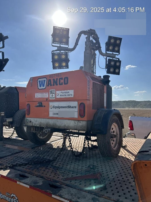 2024 Wanco WLTT-4MM4K Diesel, Deep Sea Controller, Shore Power Plug, Auto Start, (4) 350W LED Floodlights, 4kW Generator, 60 Gal Fuel Tank, 2" Ball, T3