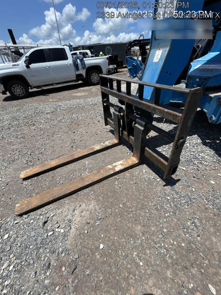 2017 Genie GTH-1056 Genie GTH1056, Solid Tires, 60" carriage, Light Kit, Open ROPS