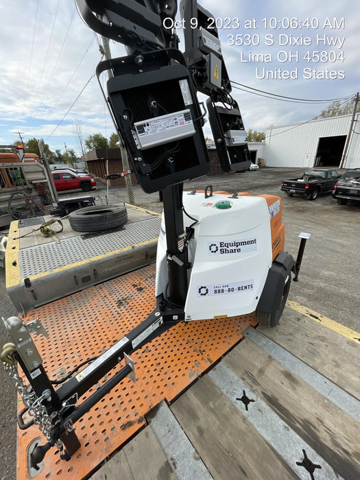 2023 Generac MLT2 Diesel, Flex Switch 120V Input, Powerzone Controller, 
(4) 320W LED Lights, 4kW Generator, 39.9 Gal Fuel Tank, 2" Ball, T3