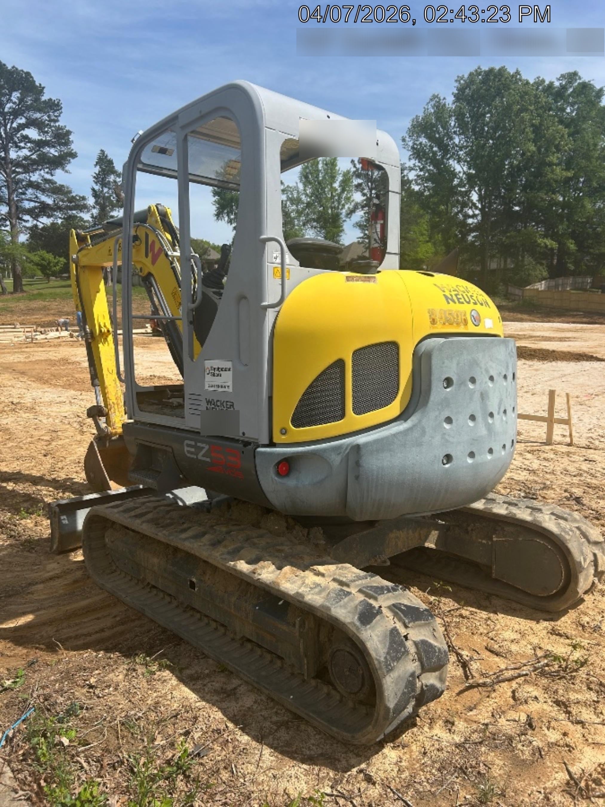 2019 WACKER NEUSON EZ53